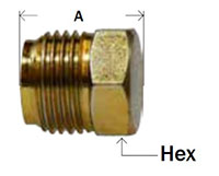 Steel Inverted Flare Plug Diagram